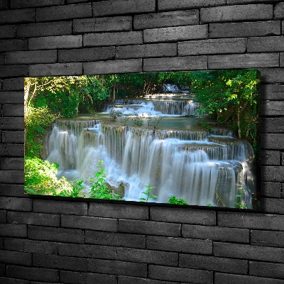 Canvas wall art Waterfall