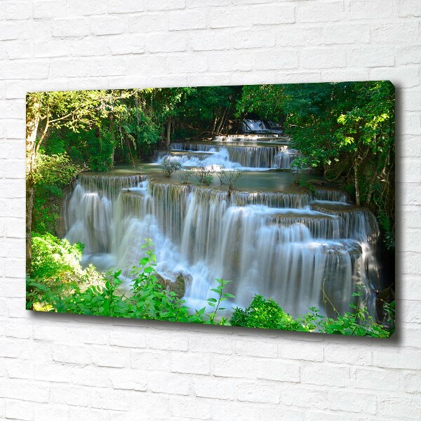 Canvas wall art Waterfall