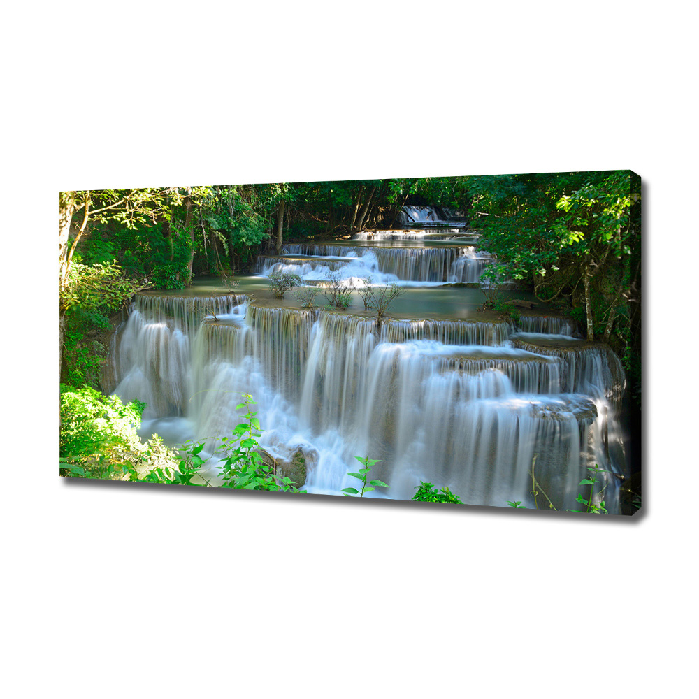 Canvas wall art Waterfall