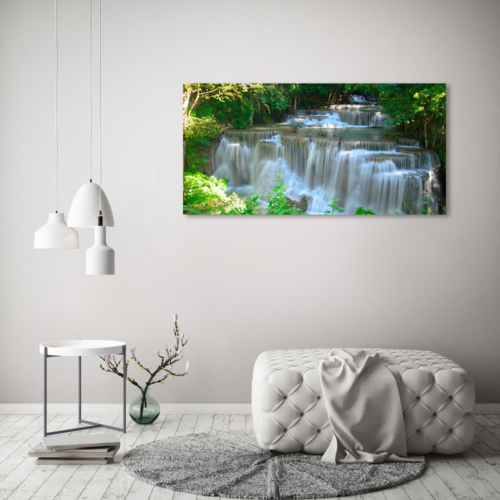 Canvas wall art Waterfall