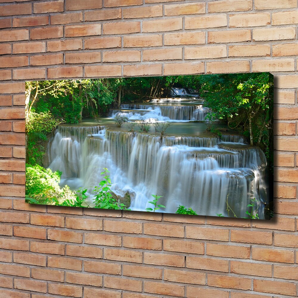 Canvas wall art Waterfall