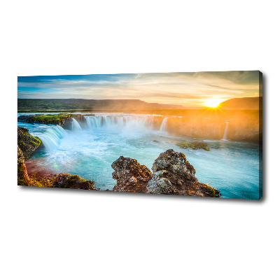 Canvas wall art Waterfall