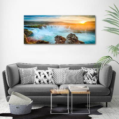 Canvas wall art Waterfall