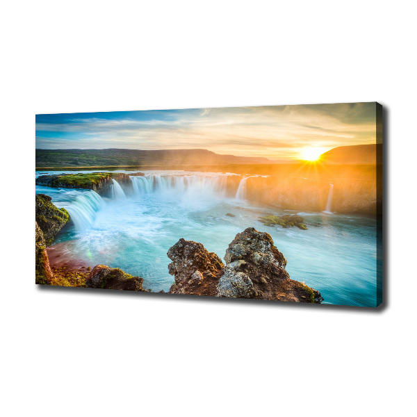 Canvas wall art Waterfall