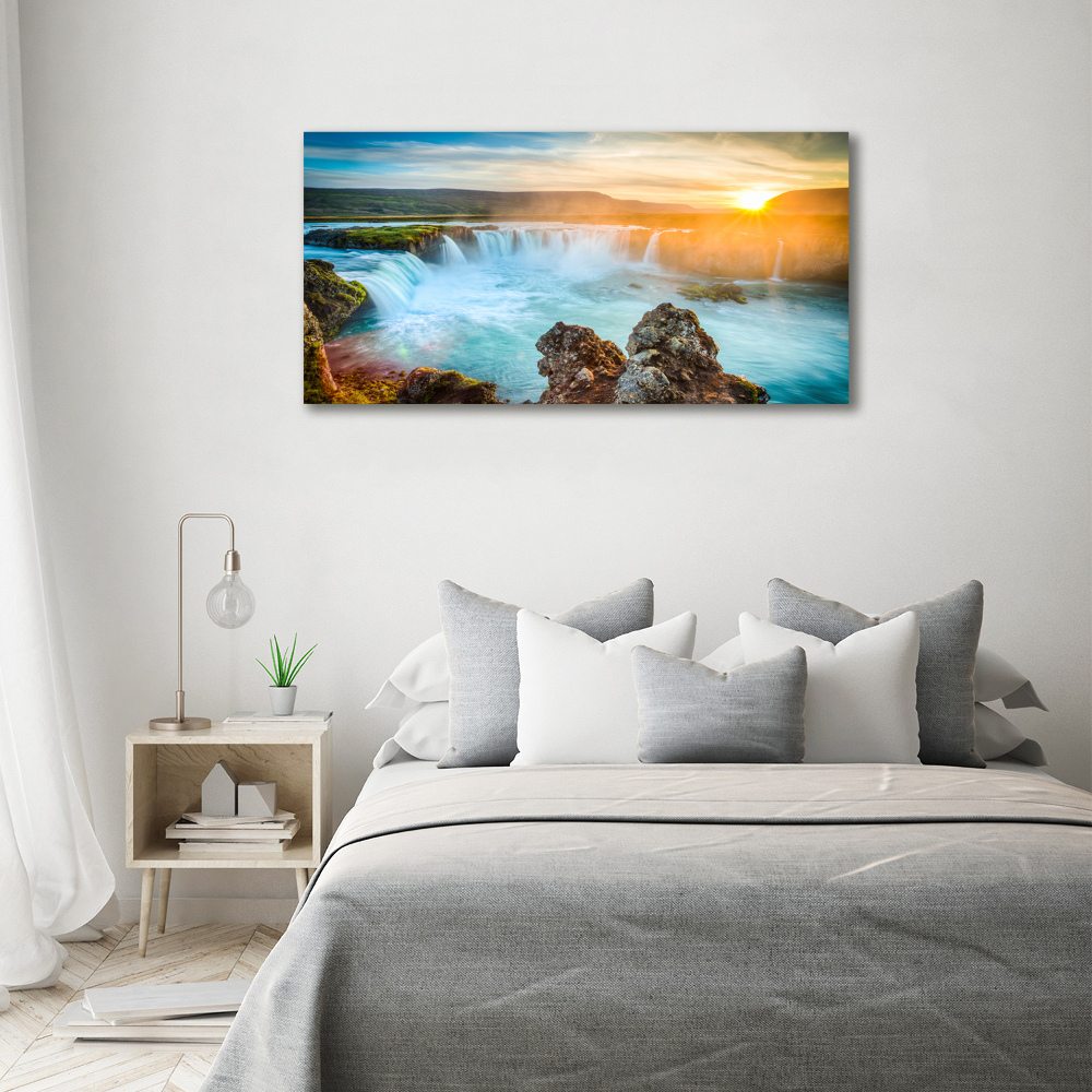 Canvas wall art Waterfall