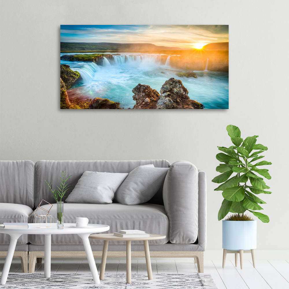 Canvas wall art Waterfall