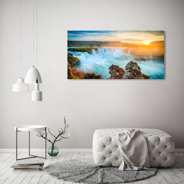 Canvas wall art Waterfall