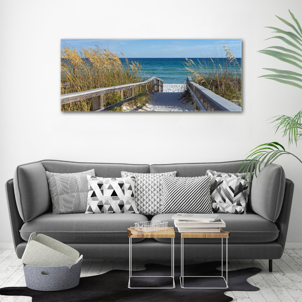 Canvas wall art Coastal dunes