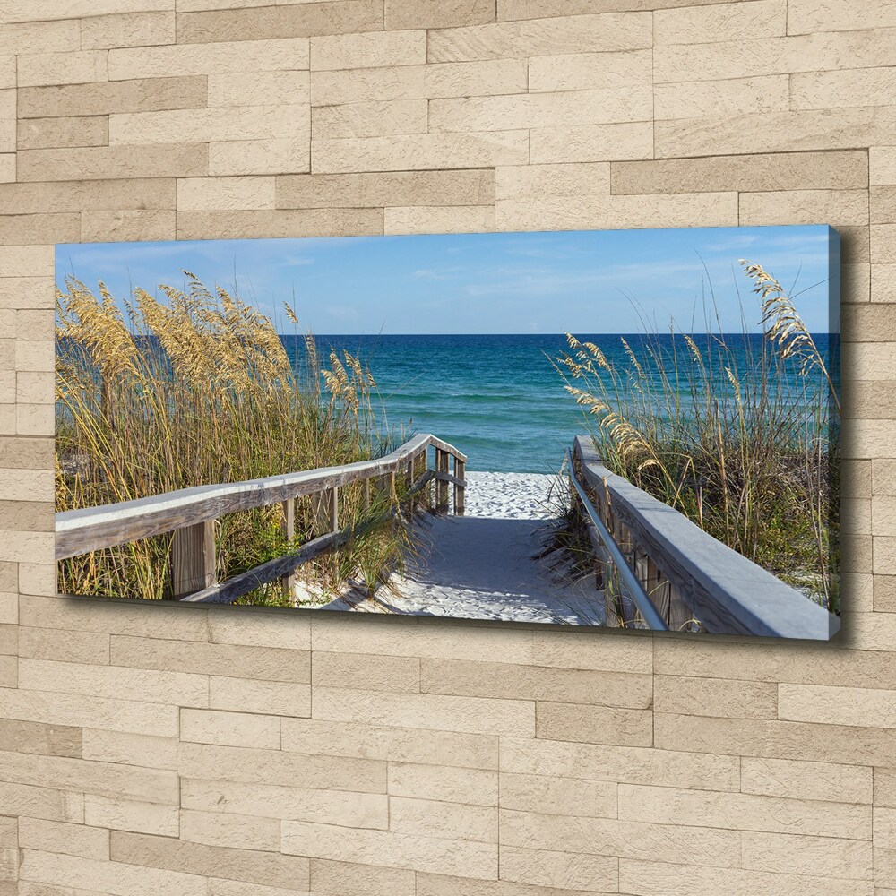 Canvas wall art Coastal dunes