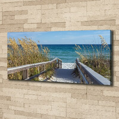 Canvas wall art Coastal dunes