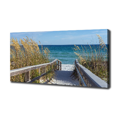 Canvas wall art Coastal dunes