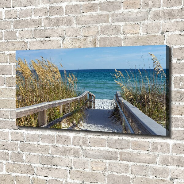 Canvas wall art Coastal dunes