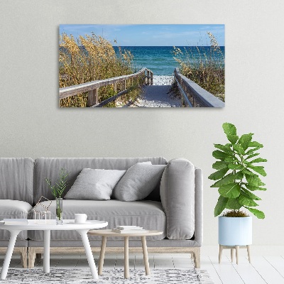 Canvas wall art Coastal dunes