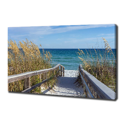 Canvas wall art Coastal dunes