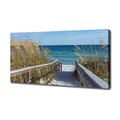 Canvas wall art Coastal dunes