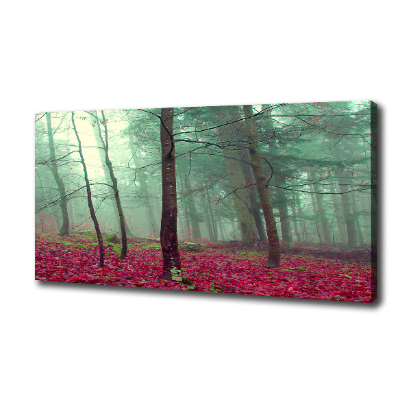 Canvas wall art Autumn leaves