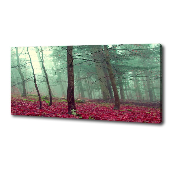 Canvas wall art Autumn leaves