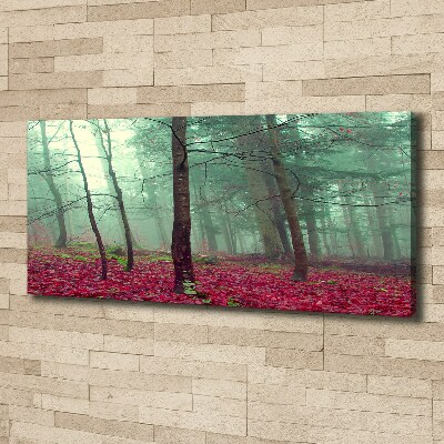 Canvas wall art Autumn leaves