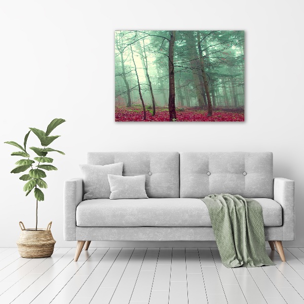 Canvas wall art Autumn leaves