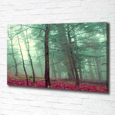 Canvas wall art Autumn leaves