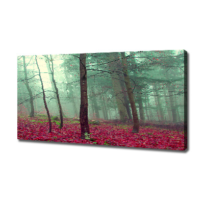 Canvas wall art Autumn leaves