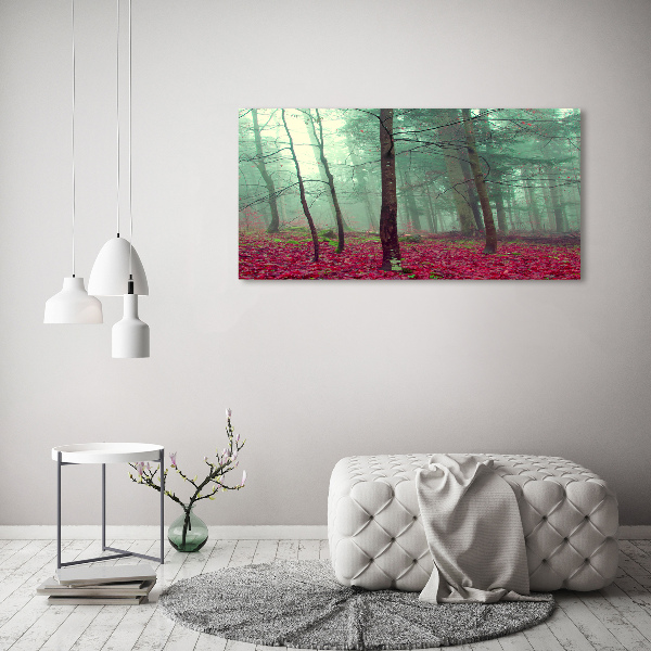 Canvas wall art Autumn leaves