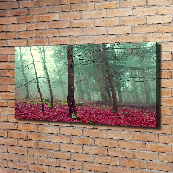 Canvas wall art Autumn leaves