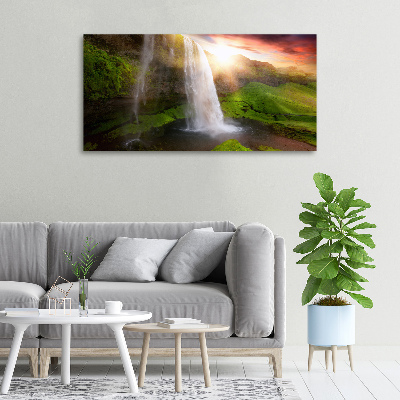 Canvas wall art Waterfall