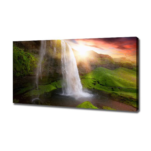 Canvas wall art Waterfall