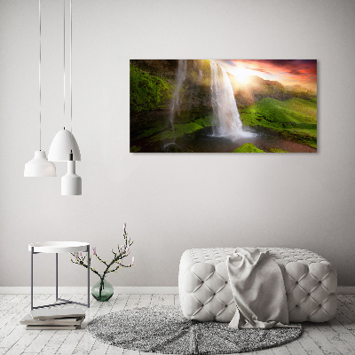 Canvas wall art Waterfall