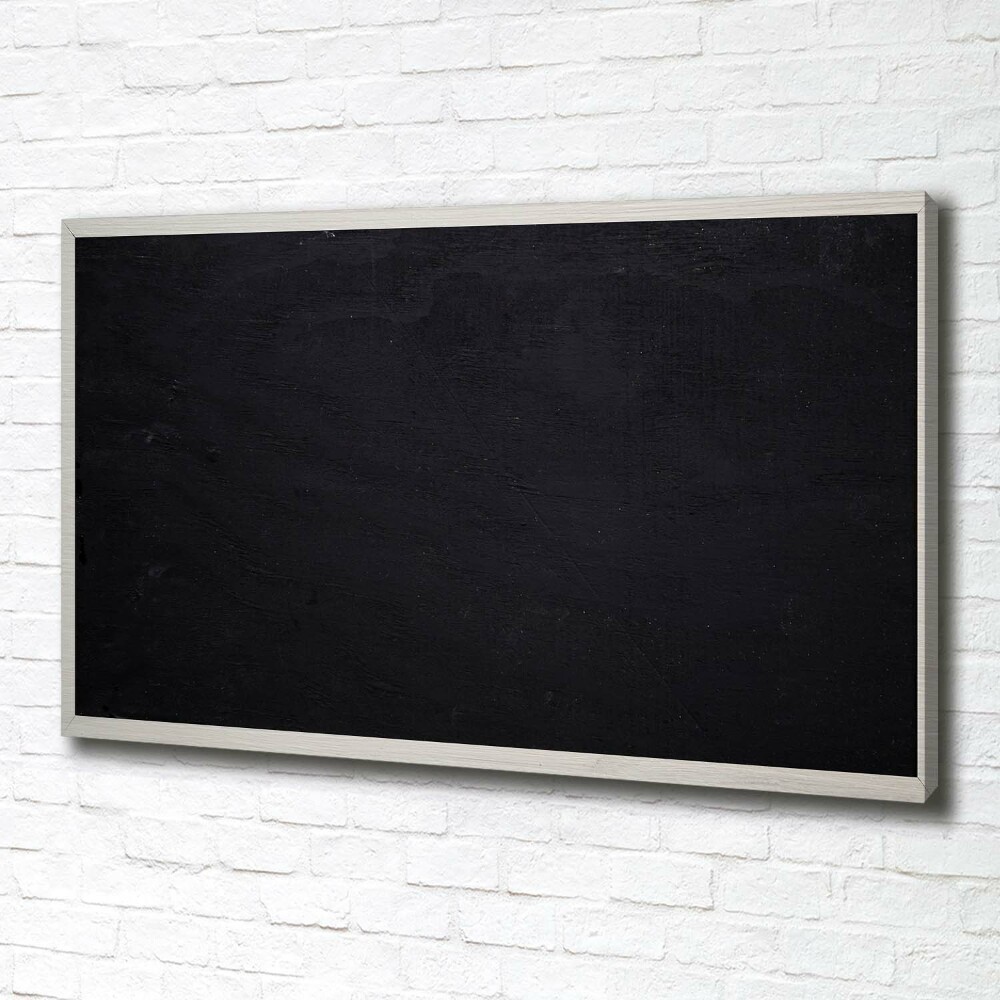 Canvas wall art Black board