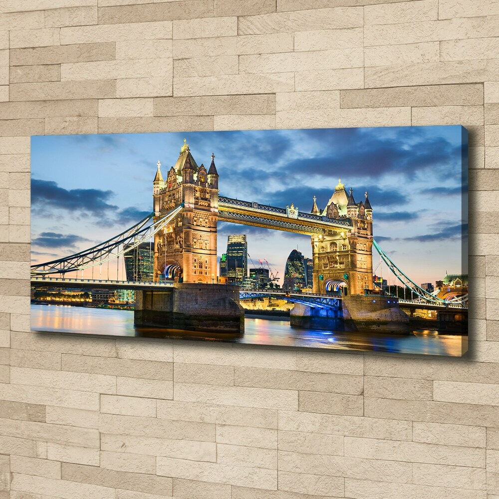 Canvas wall art Tower Bridge London