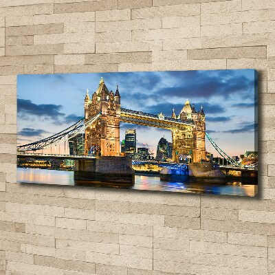 Canvas wall art Tower Bridge London