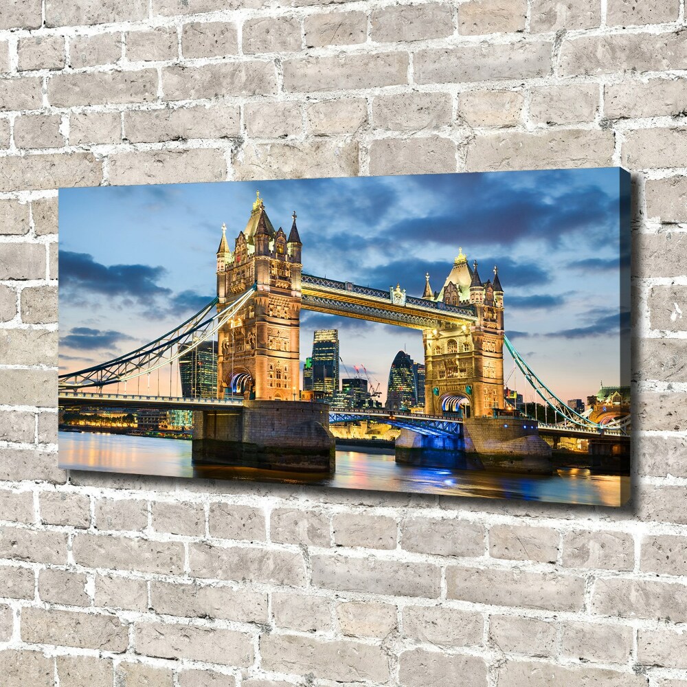 Canvas wall art Tower Bridge London