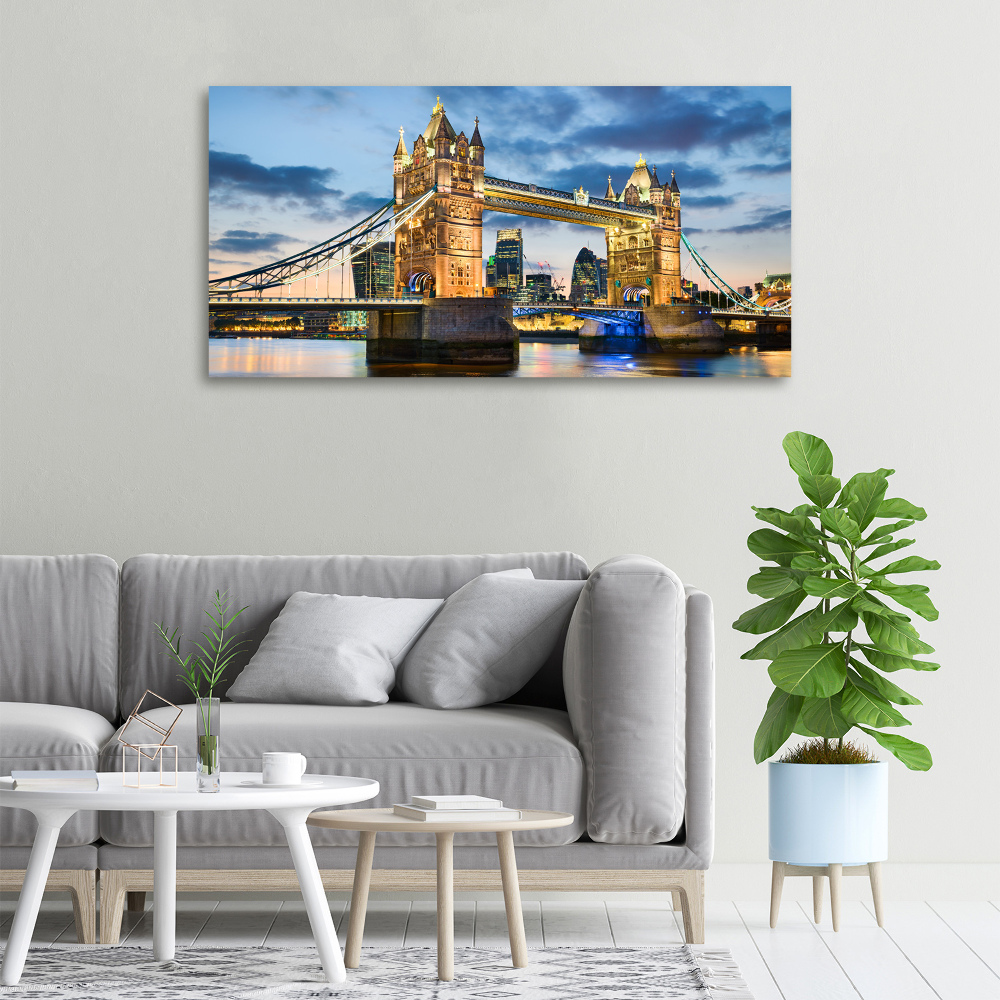 Canvas wall art Tower Bridge London