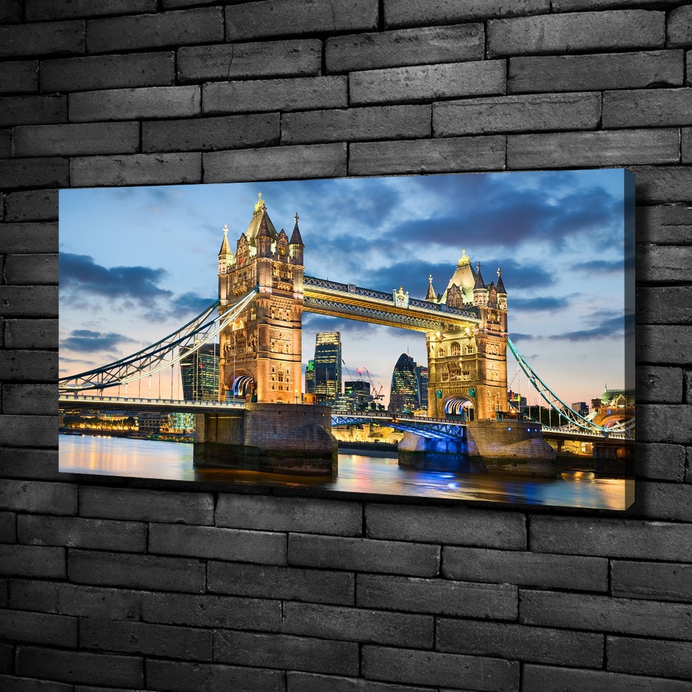 Canvas wall art Tower Bridge London