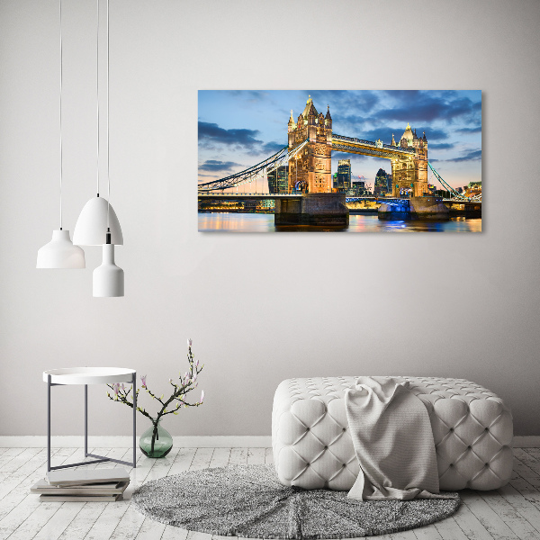 Canvas wall art Tower Bridge London