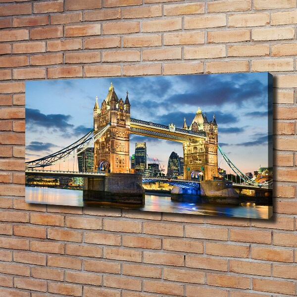 Canvas wall art Tower Bridge London