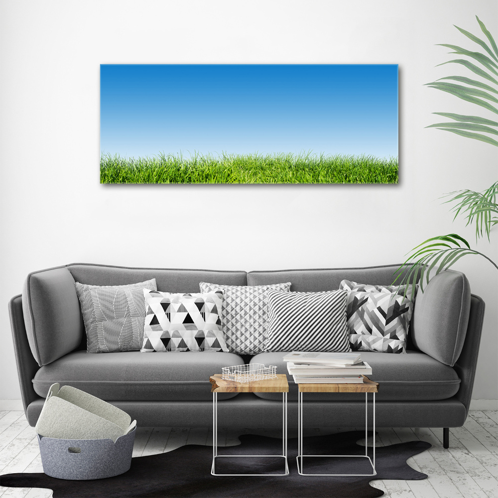 Canvas wall art Grass