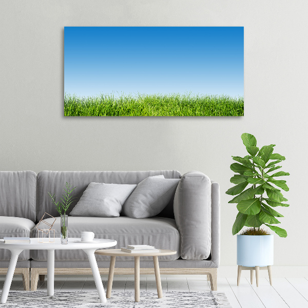 Canvas wall art Grass