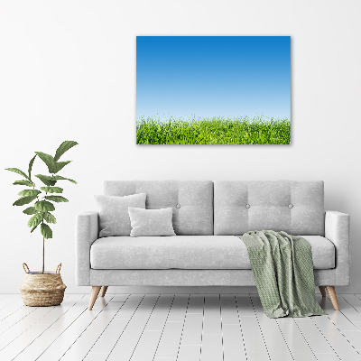 Canvas wall art Grass