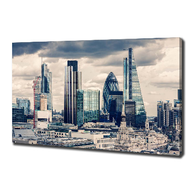 Canvas wall art Skyscrapers