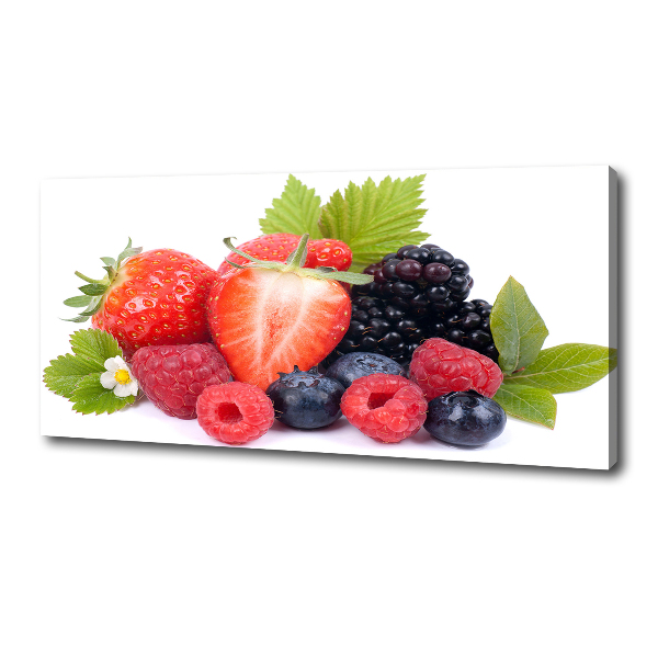 Canvas wall art Forest fruits