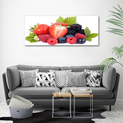 Canvas wall art Forest fruits