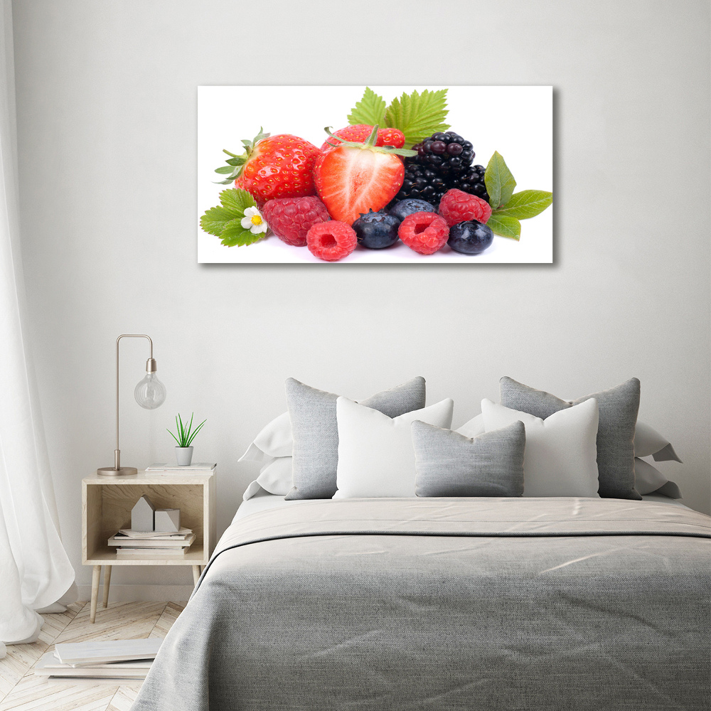 Canvas wall art Forest fruits