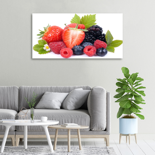 Canvas wall art Forest fruits