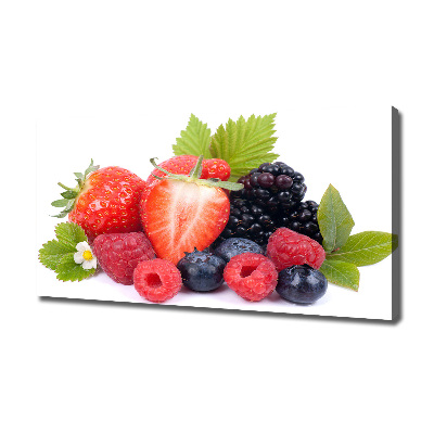 Canvas wall art Forest fruits