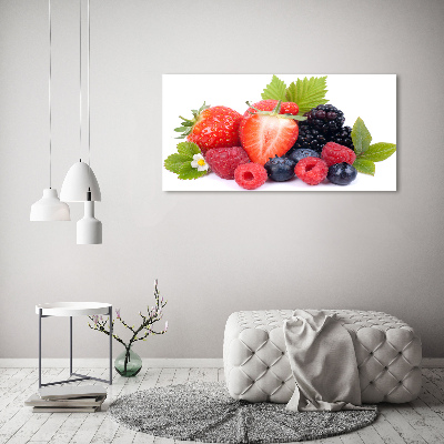 Canvas wall art Forest fruits