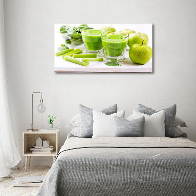 Canvas wall art Green cocktail