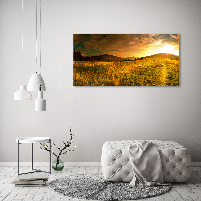 Canvas wall art Panorama of the Tatra Mountains